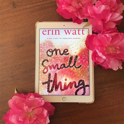 One Small Thing Hardcover By Erin Watt Book Review Hardcover Erin