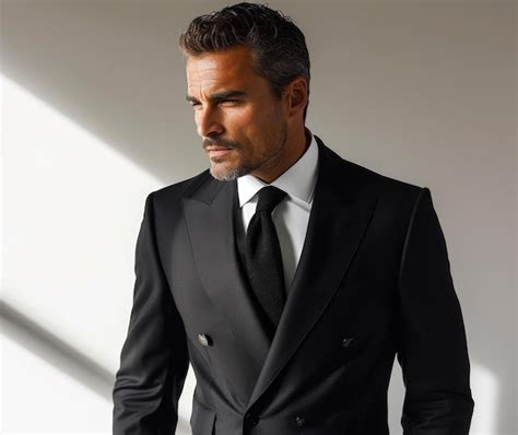 Premium AI Image Timeless Elegance Men In Tuxedos Showcase Refined