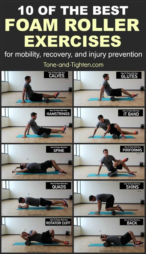 10 of the best foam roller exercises to decrease tightness and improve ...