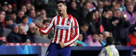 Morata Et Latl Tico Madrid Repartent De Lavant Liga J