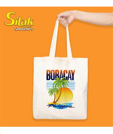 BORACAY Beach Souvenirs Totebags Bags | Lazada PH