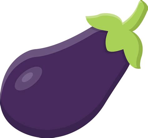 brinjal flat icon 4697285 Vector Art at Vecteezy