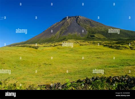 Pico mountain in Pico island Stock Photo - Alamy