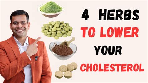 4 Herbs To Lower Your Cholesterol Natural Treatment Of High