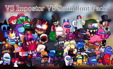 Vs Impostor V Soundfont Pack Sf Friday Night Funkin Modding Tools