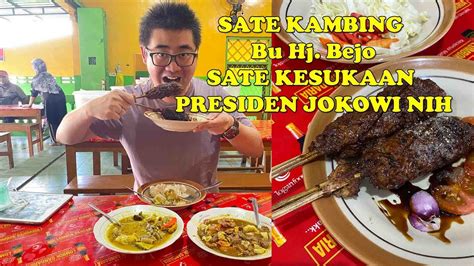 SATE KAMBING BUNTEL TERENAK DI SOLO GUYS LANGGANAN PAK PRESIDEN JOKOWI