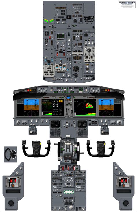 Boeing 737 MAX 8 Cockpit Poster CockpitPosters Co Uk