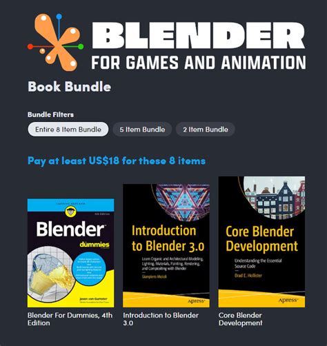 Humble Book Bundle Blender For Games And Animation Pc Gamer