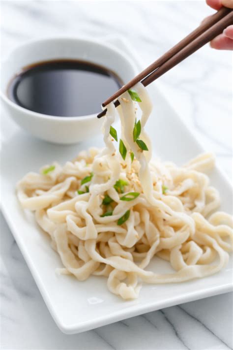 Homemade Udon Noodles Love And Olive Oil