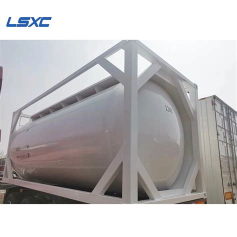 China Factory ISO Standard 20FT Bulk Cement Powder ISO Tank Container