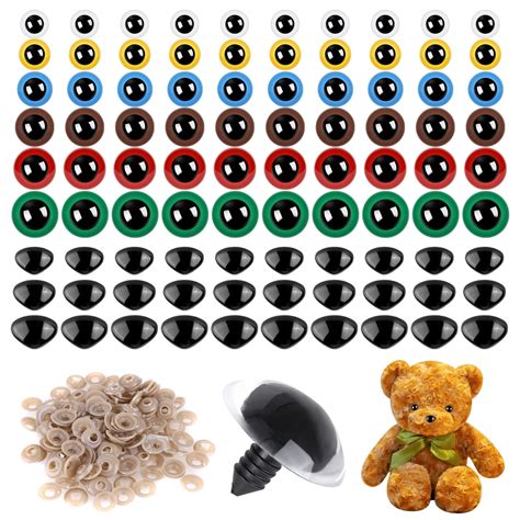 Uposao Safety Eyes 12-30mm Plastic Stuffed Animal Eyes Craft Crochet ...