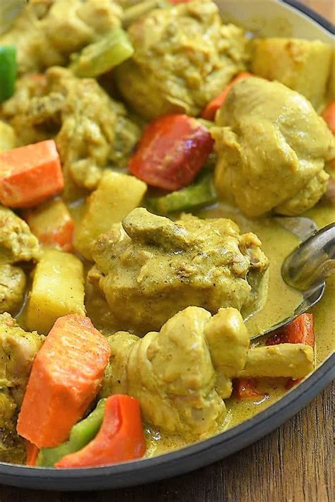 Chicken Curry With Coconut Milk Appetizer Girl