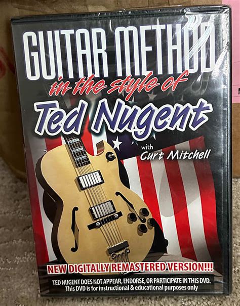 Guitar Method In The Style Of Ted Nugent Curt Mitchell Reverb