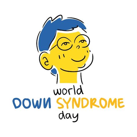 Premium Vector World Down Syndrome Day Concept Design Down Syndrome