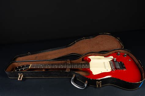 1967 Gibson Sg Melody Maker Fire Engine Red Guitarpoint