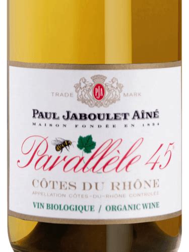 Paul Jaboulet A N Parall Le C Tes Du Rh Ne Blanc Bio Vivino Us