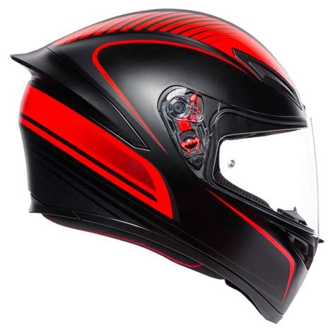 Motorradhelm Agv K S Multi Warmup Matt Black Red Zum Bestpreis