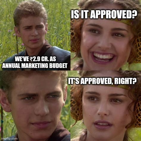 Marketing Budget Approval Dilemma Imgflip