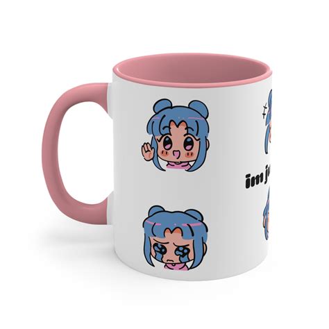 Kawaii Coffee Mug Kawaii Mug Cute Mugs Aesthetic Im Just A Girl 11oz