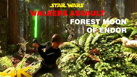 Star Wars Battlefront In 2024 Forest Moon Of Endor Walkers Assault