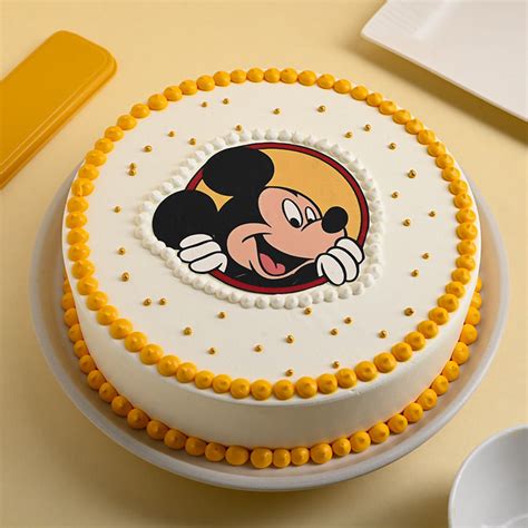 Order Vibrant Minnie Mouse Cake Online Price Rs 895 FlowerAura