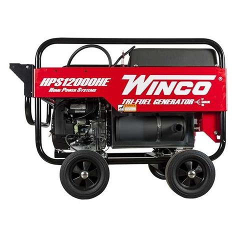 Winco Hps12000he Tri Fuel Portable Generator