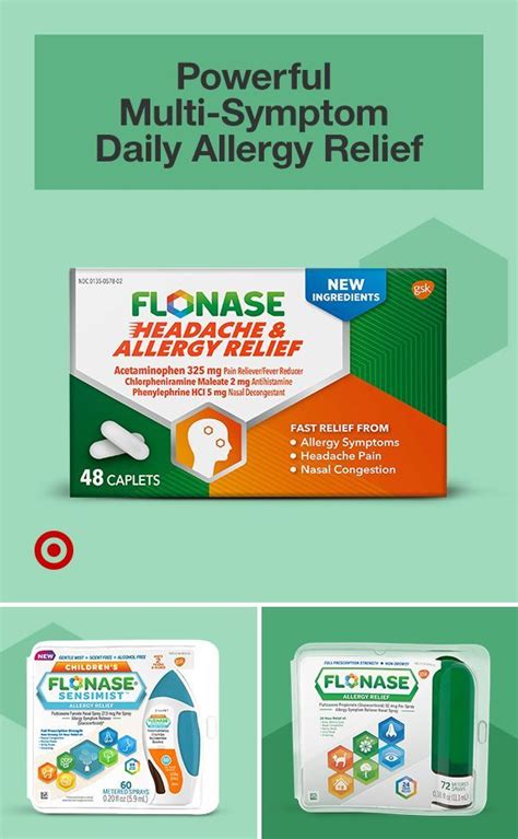 Flonase Nasal Spray Caplets For Fast Allergy Relief