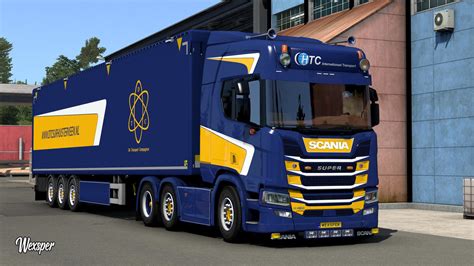 Scania R S HTC Transport Skin Pack V1 0 ETS2 ETS2 Mody ATS Mod