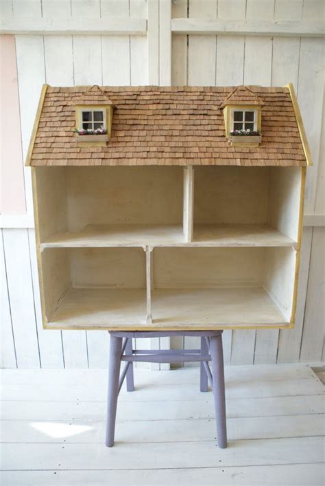 One Of A Kind Vintage Dolls House Upcycled To Become A Gorgeous Storage