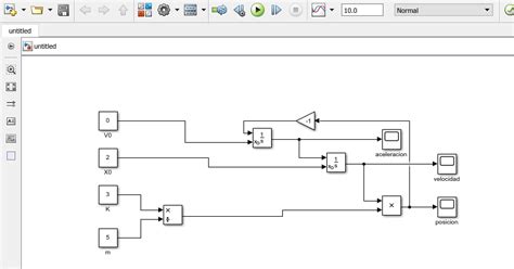 Sistema Vertical Masa Resorte Amortiguador En Matlab