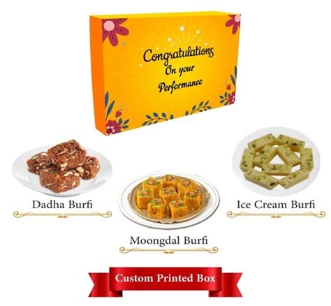 Buy Best Assorted Burfi Combo Graduation T Box Online