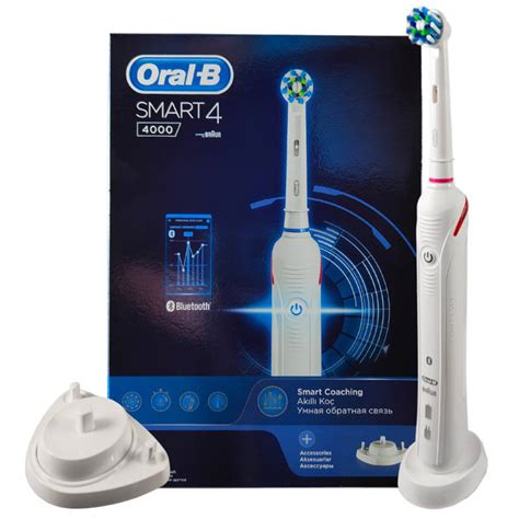 BRAUN Oral B Smart4 4100s White Edition Elektryczne Szczoteczki Do