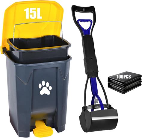 Outdoor Dog Poop Trash Can Dog Waste Trash Can Dog Waste