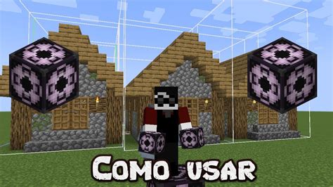 Como Copiar E Colar Estruturas No Minecraft Como Usar O Bloco De