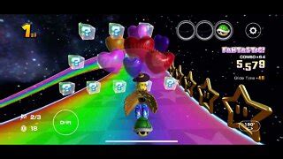 Mario Kart Tour Ds Rainbow Road T Gameplay Ost