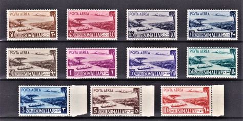 Somalia A F I S 1950 1951 Posta Aerea Pacchi Postali Catawiki