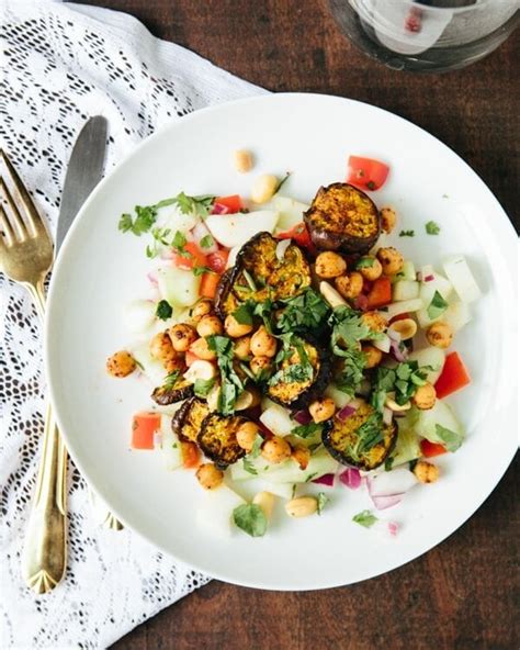 Roasted Eggplant Salad A Couple Cooks