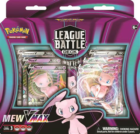 Pokemon Mew Vmax League Battle Deck Presell Da Card World