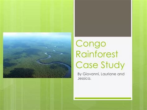 Ppt Congo Rainforest Case Study Powerpoint Presentation Free