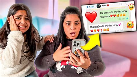 FIZ UMA INSPEÇÃO SECRETA NO CELULAR DA EDUARDA E NÃO ACREDITEI NO QUE