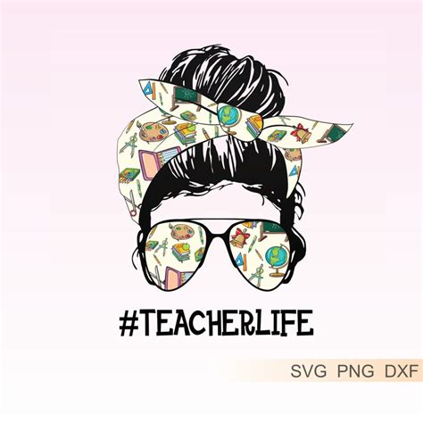 Teacher Life Svg Teacher Svg Teacher Svg Teacher Love Etsy