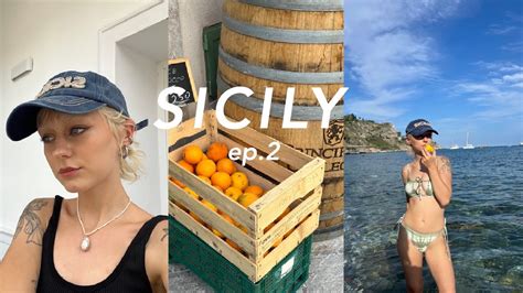 Sicily Vlog Ep2 Sea Turtles And Beach Days In Taormina YouTube