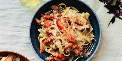 Lobster Carbonara Lukes Lobster Traceable Sustainable Seafood