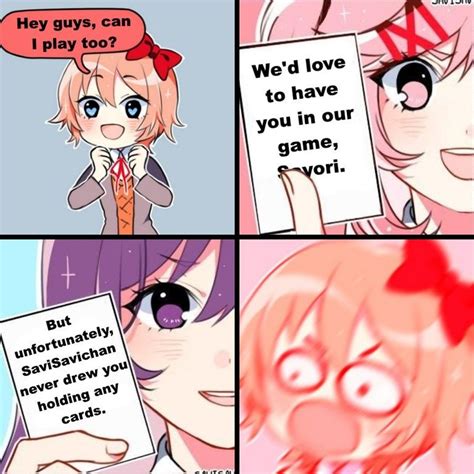 Pin by blossoms of cherries (kanade’s on ddlc memes | Literature club ...