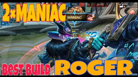 Gameplay Roger Hero Roger Paling Sakit Build Roger Tersakit