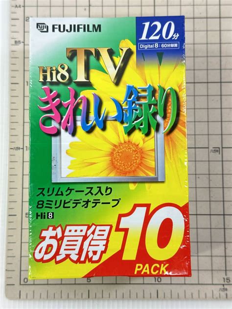 Yahooオークション 【新品】vhsテープ 富士フイルム Hi8 8mmビデオ