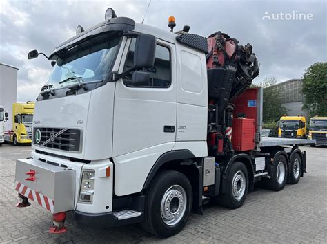 Volvo Fh X Platforma Z D Wigiem Fassi Axp Platform Truck For