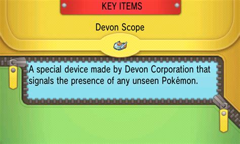 How To Get the Devon Scope in Pokémon ORAS Guide Strats