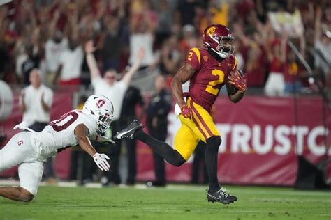 Caleb Williams Accounts For Four TDs As No 6 USC Crushes Stanford