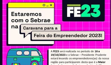 Feira Do Empreendedor Sebrae 2023 Prefeitura Municipal De Taciba SP